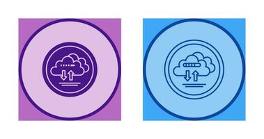 Cloud Data Vector Icon