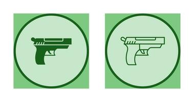 icono de vector de pistola