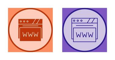 Web Browser Vector Icon