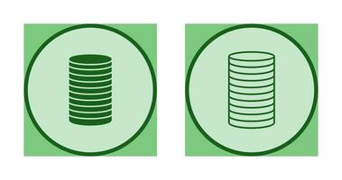 Stack of Coins Vector Icon