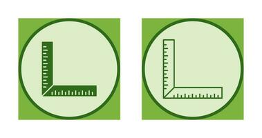 square Ruler Vector Icon