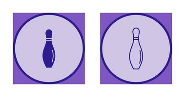 Bowling Pin Vector Icon