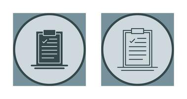 Clipboard Vector Icon