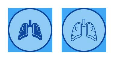 Lungs Vector Icon