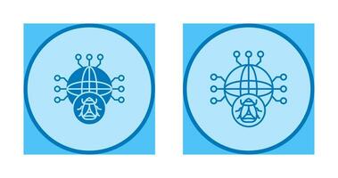Global Malware Vector Icon