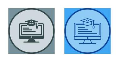 Online Learning Vector Icon