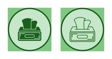 Tissue Box Vector Icon