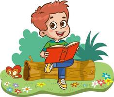 vector illustrations of kid education design