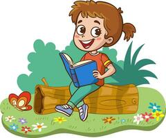 vector illustrations of kid education design