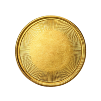 oro moneda png, oro moneda firmar, oro moneda clipart, transparente fondo, ai generativo png