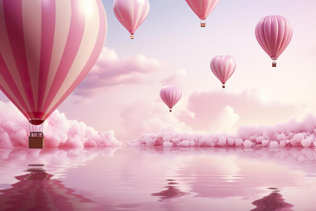 Pink Hot Air Balloon Stock Photos, Images and Backgrounds for Free Download
