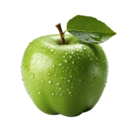 Apple, Apple Green, Apple Png, Green Apple With Transparent Background, AI Generative png