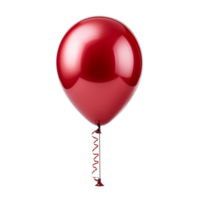 ballon png, single ballon, single ballon png, single ballon met transparant achtergrond, ai generatief png