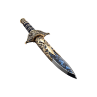 Knife, Royal Knife, Royal Knife Png, Royal Knife With Transparent Background, AI Generative png