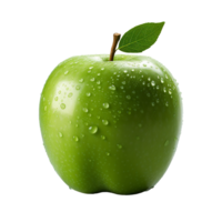 grön äpple, grön äpple png, ai generativ png