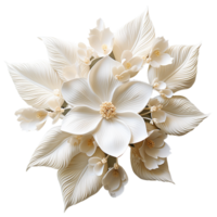 Blumen- Blatt, Blumen- Blatt png, Blumen- Blatt mit transparent Hintergrund, ai generativ png