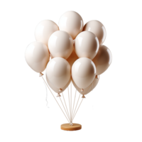 Balloon, Balloon Png, Birthday Balloon Png, Helium Balloon Png, Transparent Background, AI Generative png