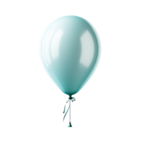 ballon png, single ballon, single ballon png, single ballon met transparant achtergrond, ai generatief png