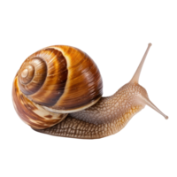 Garden snail isolated png