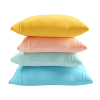 Soft cushions isolated png