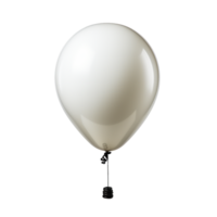 ballon png, single ballon, single ballon png, single ballon met transparant achtergrond, ai generatief png