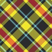 Tartan plaid pattern with texture. vector