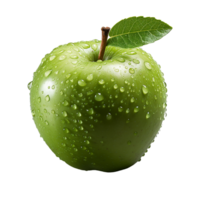 Apple, Apple Green, Apple Png, Green Apple With Transparent Background, AI Generative png