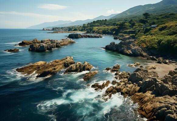 Pebble Beach Golf Course Stock Photos, Images and Backgrounds for Free