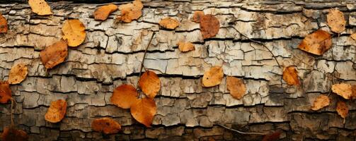 Close up view of diverse bark patterns in a thick forest photo