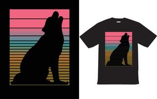 Vintage Dog T shirt Design Vector EPS File for T Shirt Design