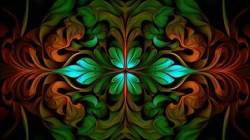 Abstract background with purple colorful pattern generated by Ai photo
