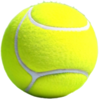 Jaune tennis balle. ai génératif png