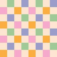 Chessboard seamless pattern. Chessboard background. Checkered pattern. Checkered background. Retro checkered pattern vector