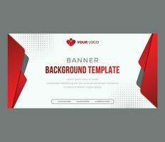 Red Background Template vector