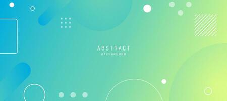 Geometric gradient abstract background. Colorful presentation background vector