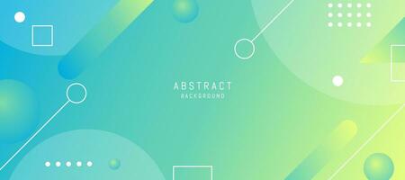 Geometric gradient abstract background. Colorful presentation background vector