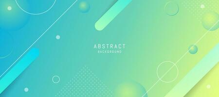 Geometric gradient abstract background. Colorful presentation background vector