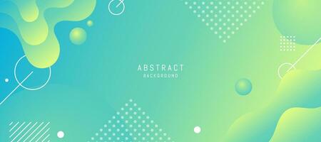 Geometric gradient abstract background. Colorful presentation background vector