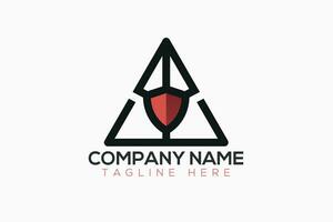 security company logo design vector