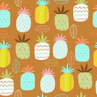 Seamless patterns, hand-drawn style vector