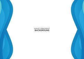 abstract gradient frame background design vector