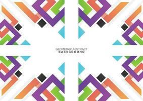 modern geometric background abstract design vector