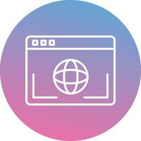 Browser Vector Icon