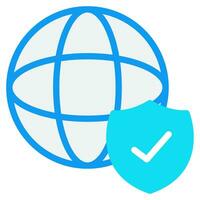 Online Privacy icon vector