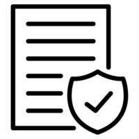 Privacy Policy icon vector