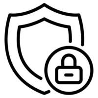 Privacy Shield icon vector