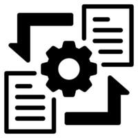 Data Sharing Control icon vector