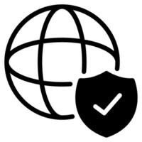 Online Privacy icon vector