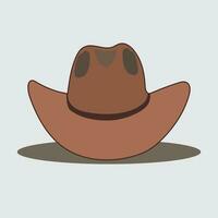 vaquero sombrero ilustración Arte íconos vector