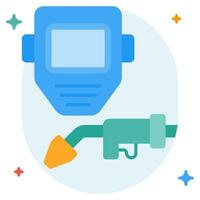 Welding Torch icon illustration, for uiux, infographic, etc vector